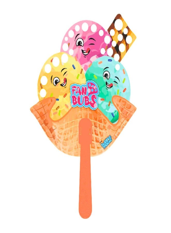 Bubble Magic Fan Bubs Ice-Cream Sundae, Bubble Solution with Hand Fan for The Kids 3 Year and Above, Multicolor, FB50014 - Image 4